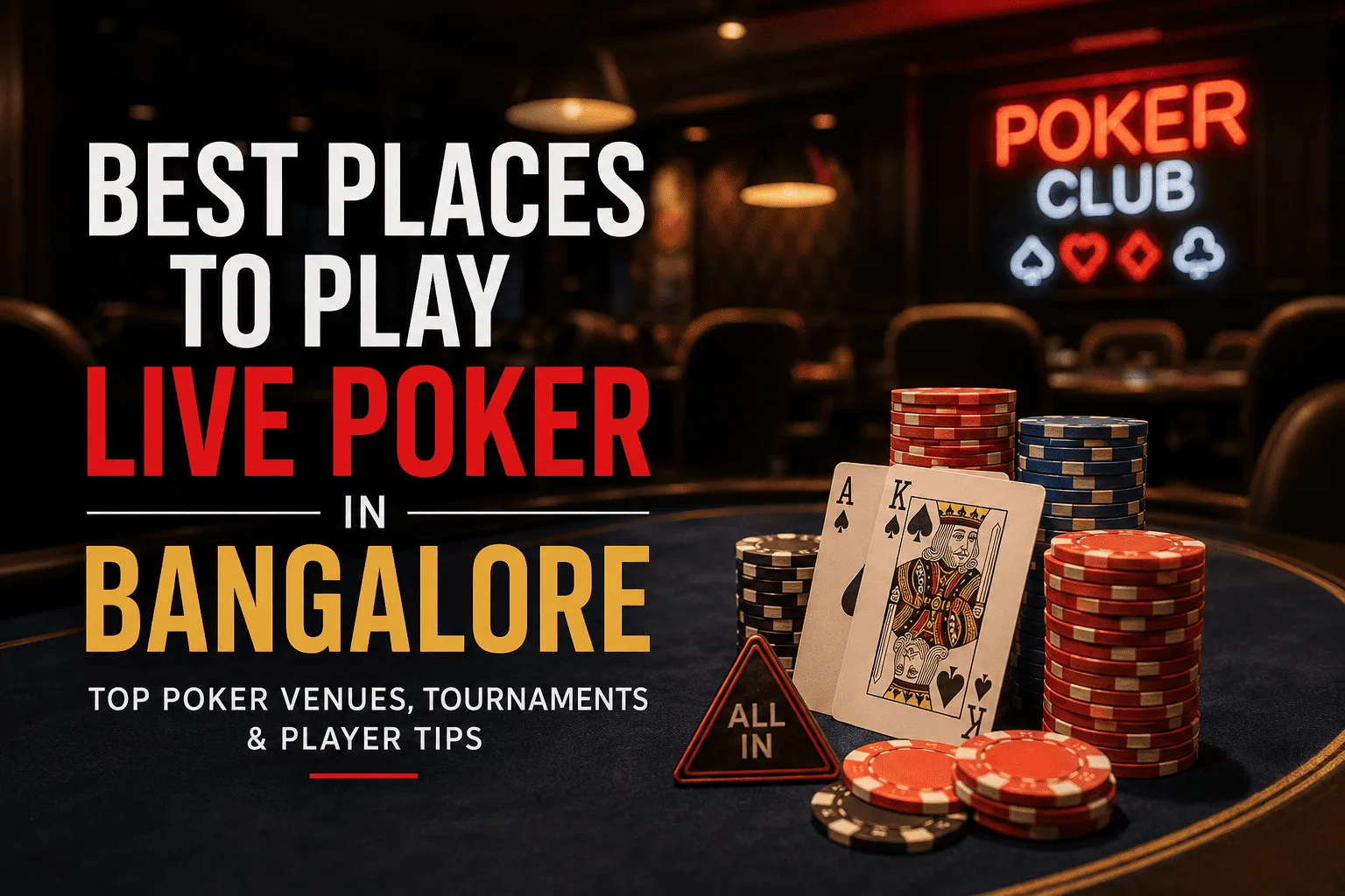 Play Live Poker in Bangalore