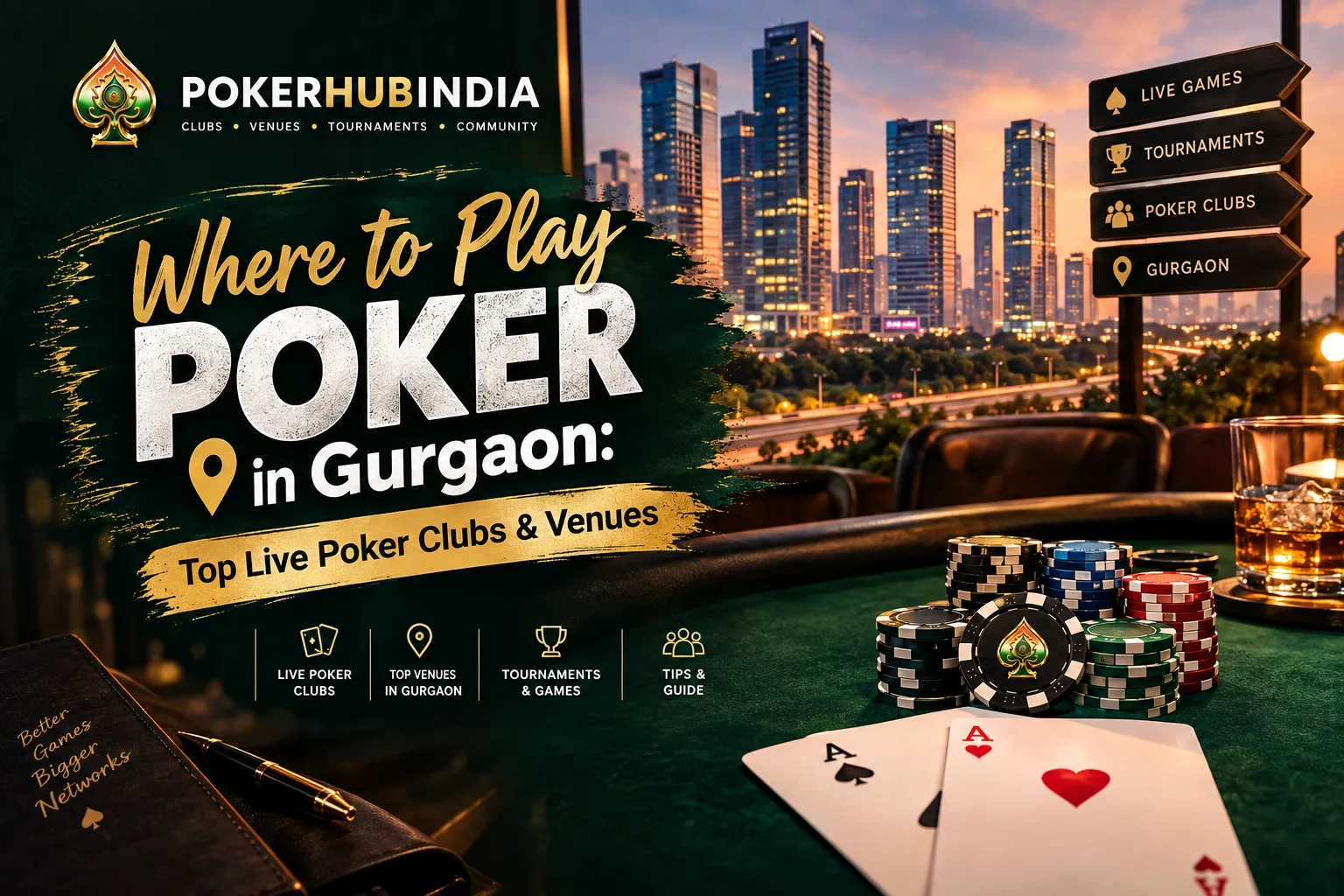 Where to Play Poker in Gurgaon: Top Live Poker Clubs & Venues