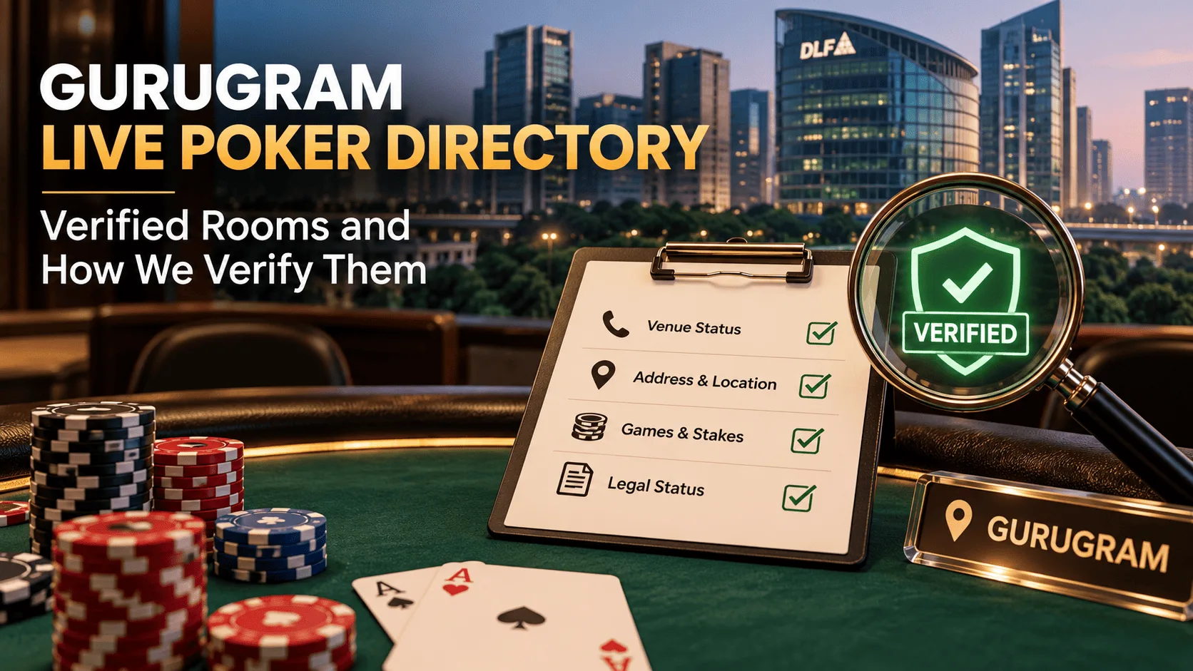 Gurugram Live Poker Directory — Verified Rooms and How We Verify Them