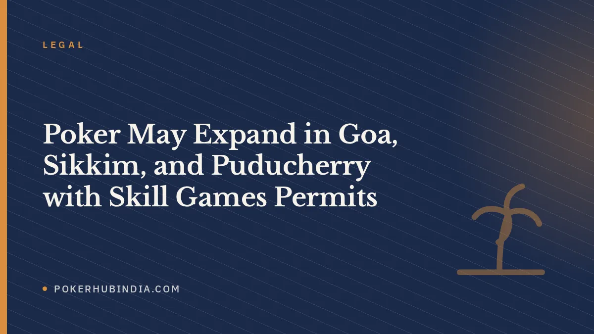 Editorial cover illustration of a coastal scene representing Goa poker